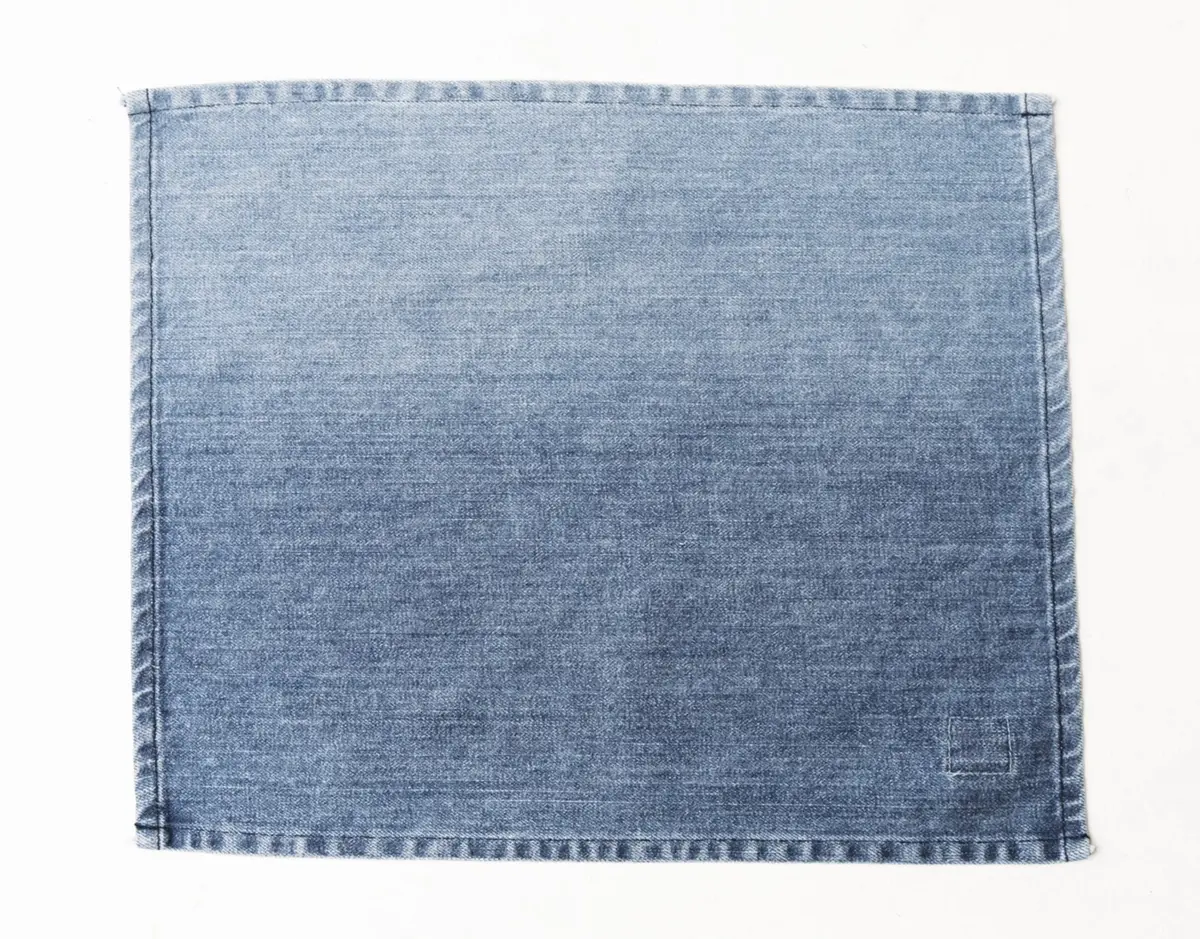 Ubi-Ind Denim | Indigo Denim Ombre Placemat 1