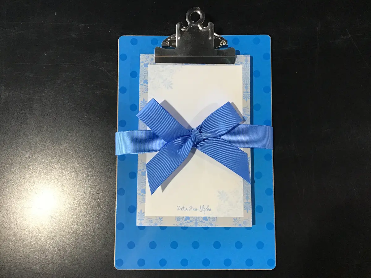 Zeta Tau Alpha Clipboard 1