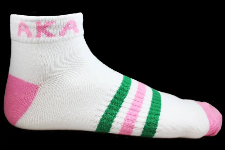 Alpha Kappa Alpha Ankle Socks 1