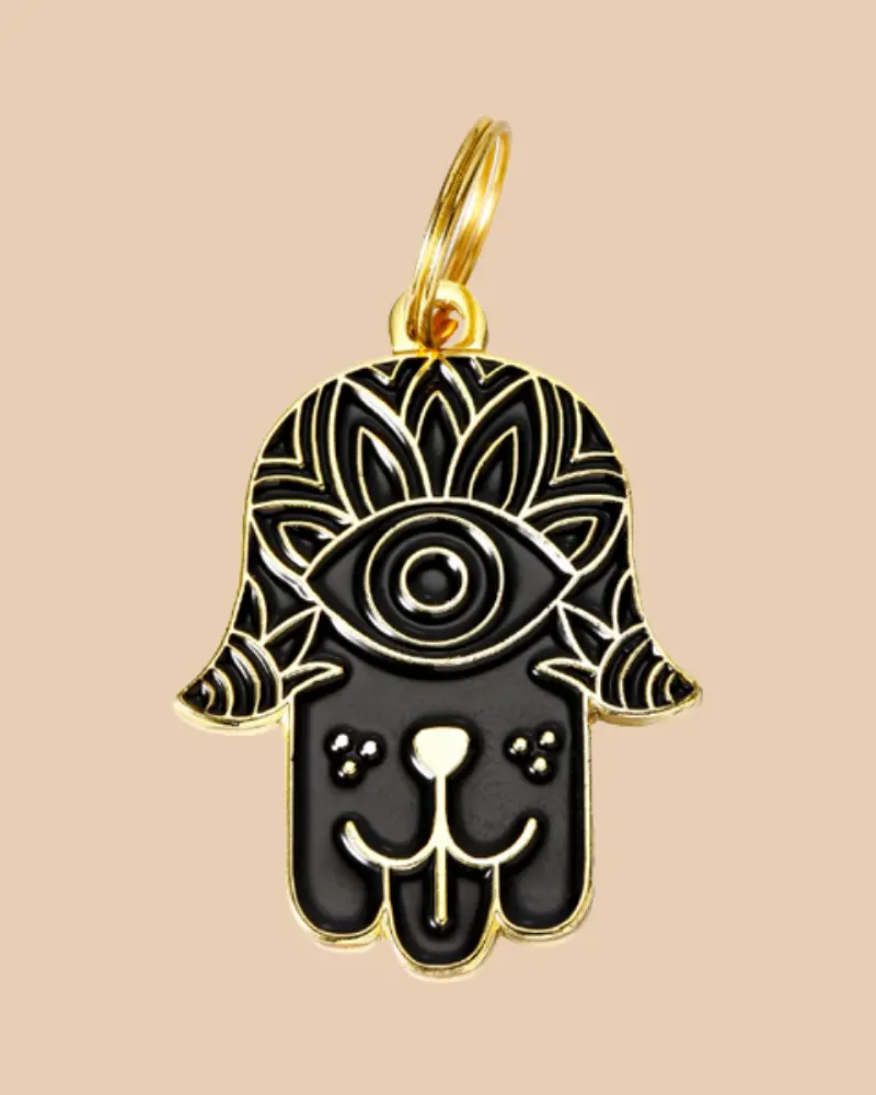 Hamsa Id Tag (Custom) 1