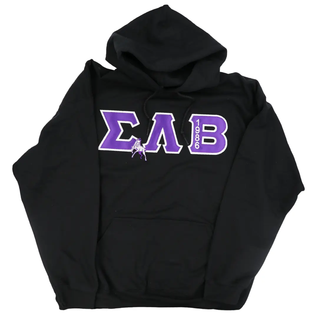 Sigma Lambda Beta Mascot Hoodie 1