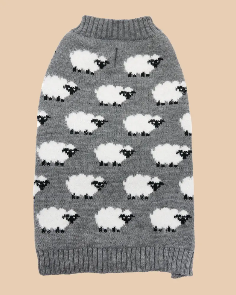 Sweet Sheep Dog Sweater<Br>((Final Sale)) 1