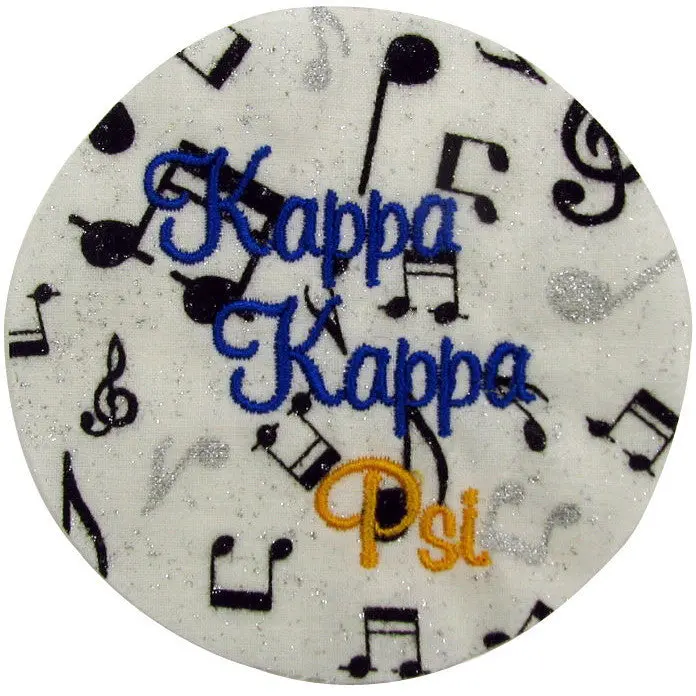 Kappa Kappa Psi Full Name Embroidered Button 1