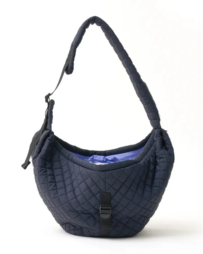Dumpling Dog Sling Bag In Midnight Navy 1