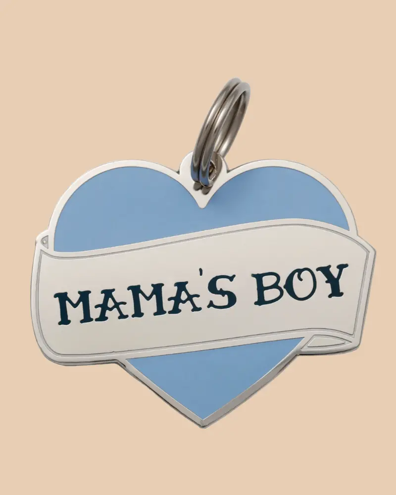 Mama's Boy Custom Pet Id Tag (Custom/Drop-Ship) 1