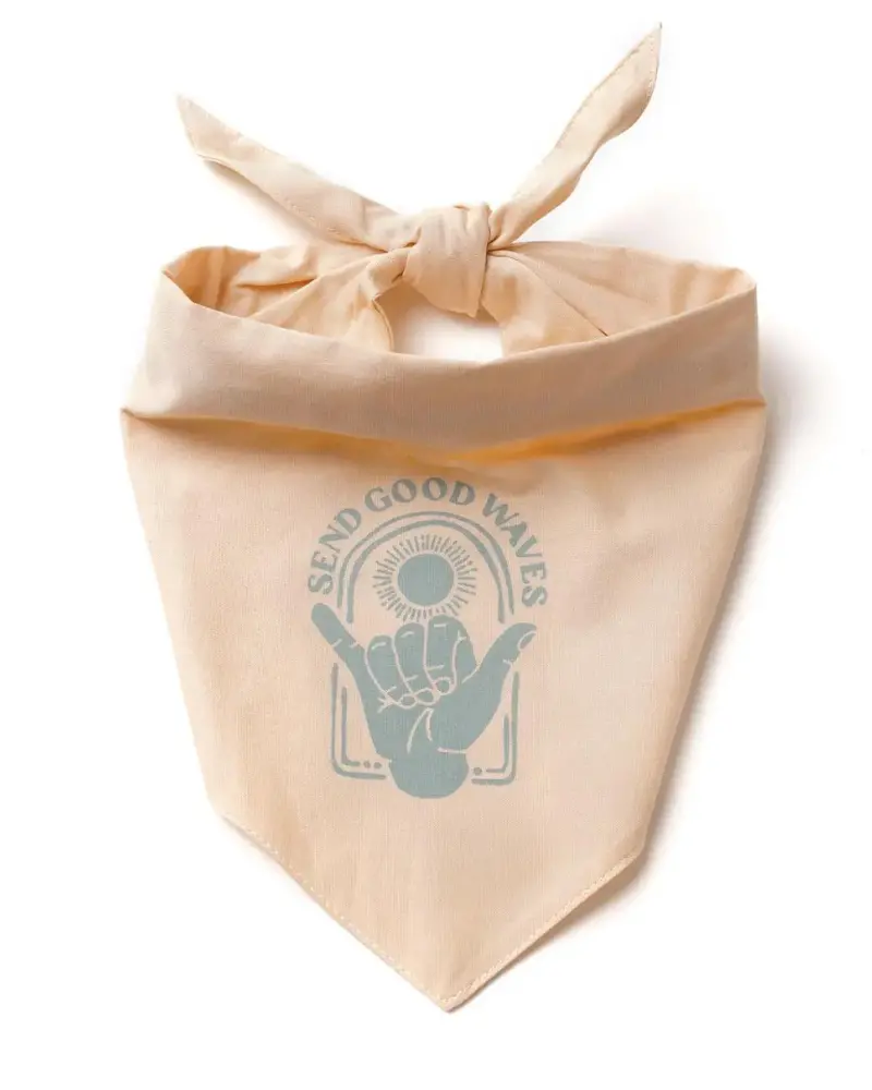 Send Waves Dog Bandana (Final Sale) 1