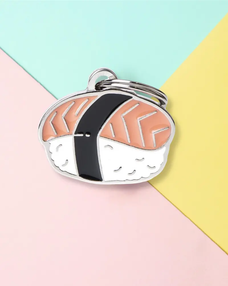 Sushi Sushi Custom Pet Id Tag 1