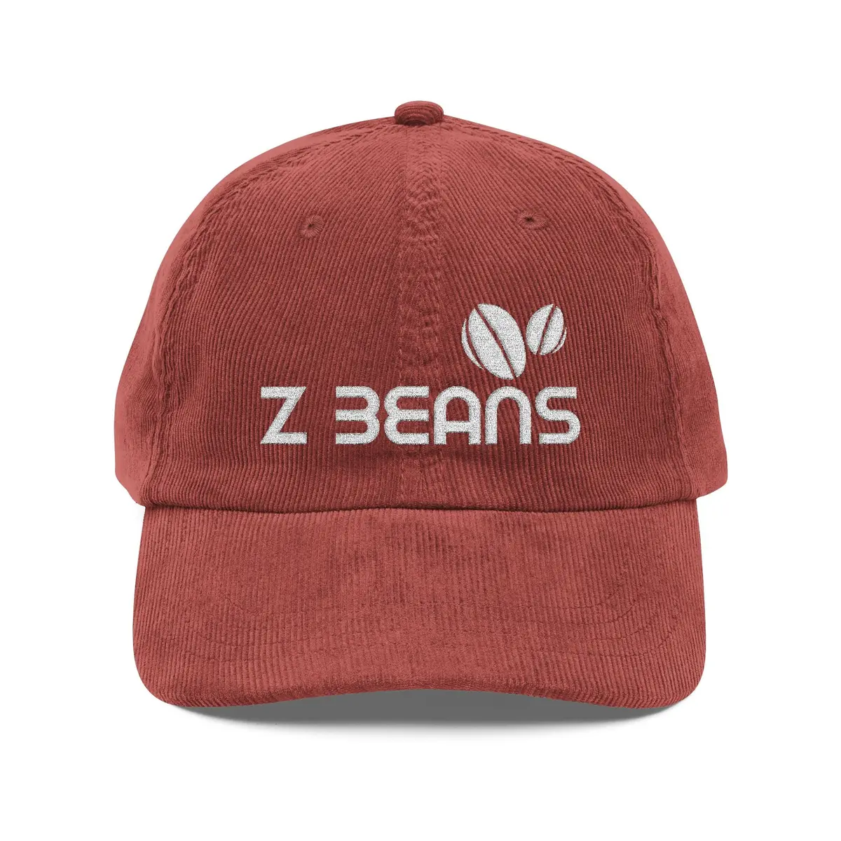 Vintage Embroidered Corduroy Hat - Z Beans 4