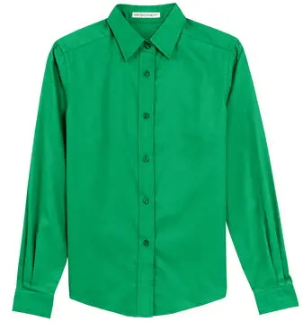 Alpha Kappa Alpha Ladies Long Sleeve Easy Care Shirt 4