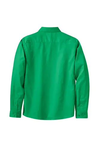 Alpha Kappa Alpha Ladies Long Sleeve Easy Care Shirt 5