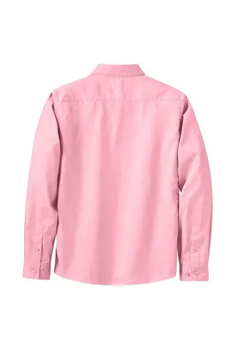 Alpha Kappa Alpha Ladies Long Sleeve Easy Care Shirt 7