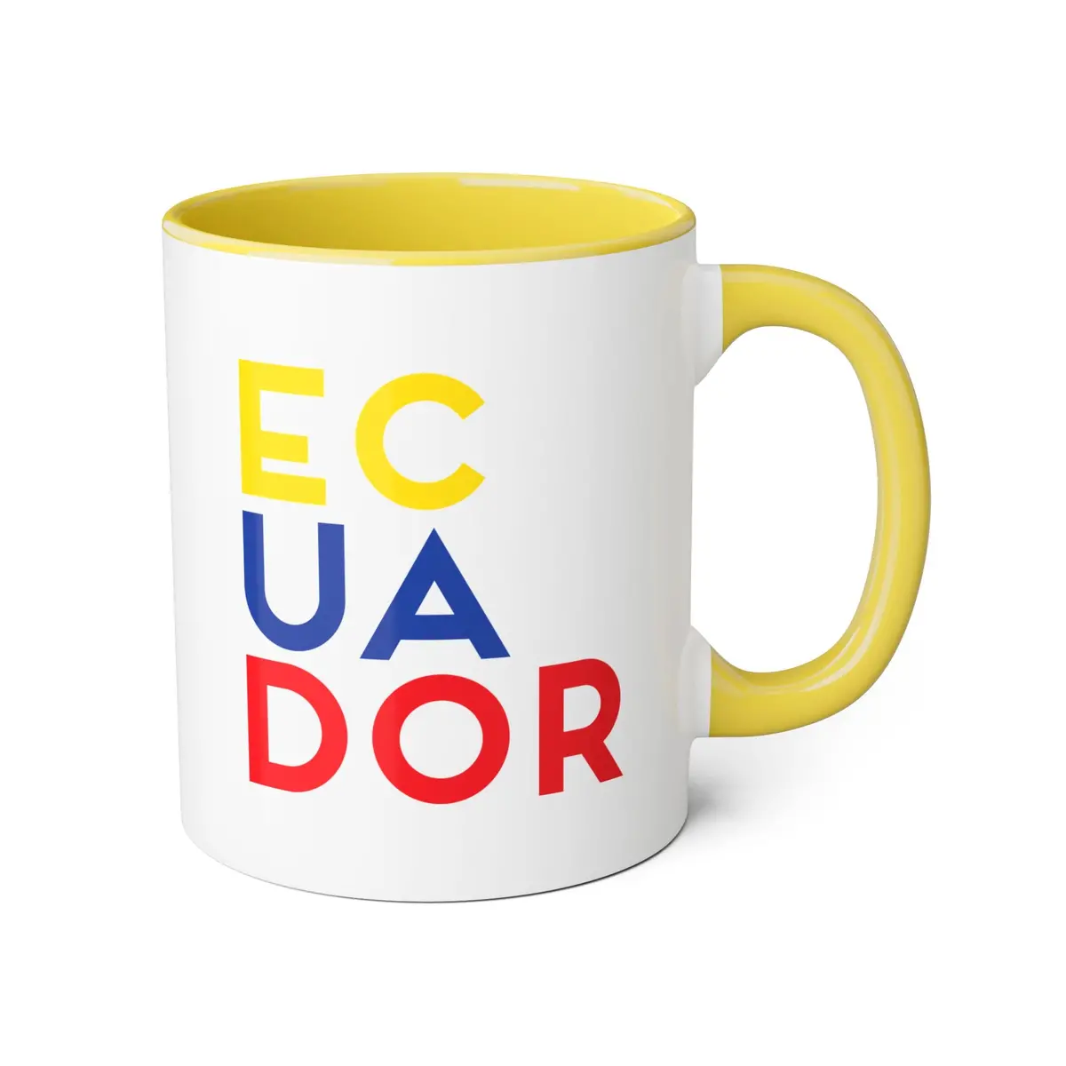 Ecuador Colors Coffee Mug, 11Oz 3