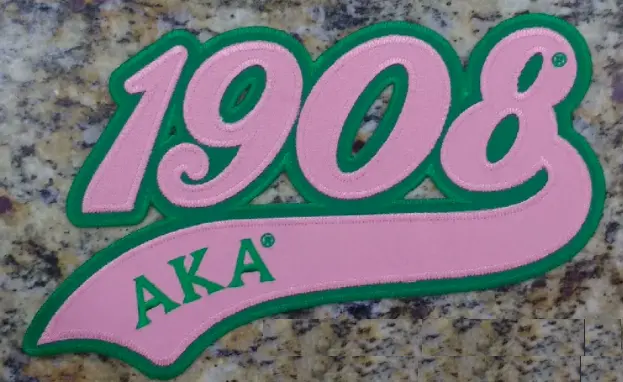 Alpha Kappa Alpha "1908" With Tail Patch 1