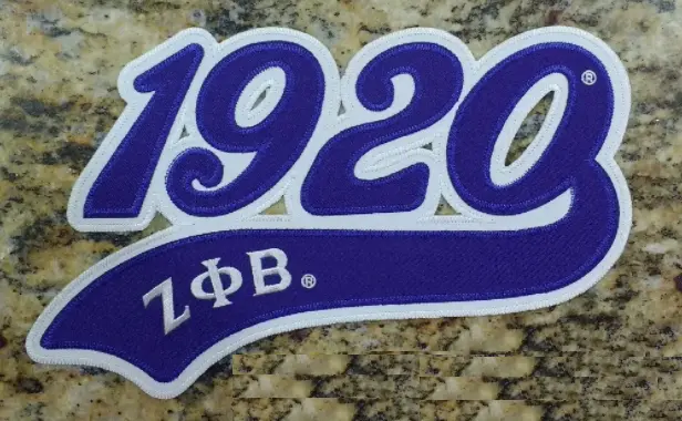 Zeta Phi Beta "1920" With Tail Patch 1