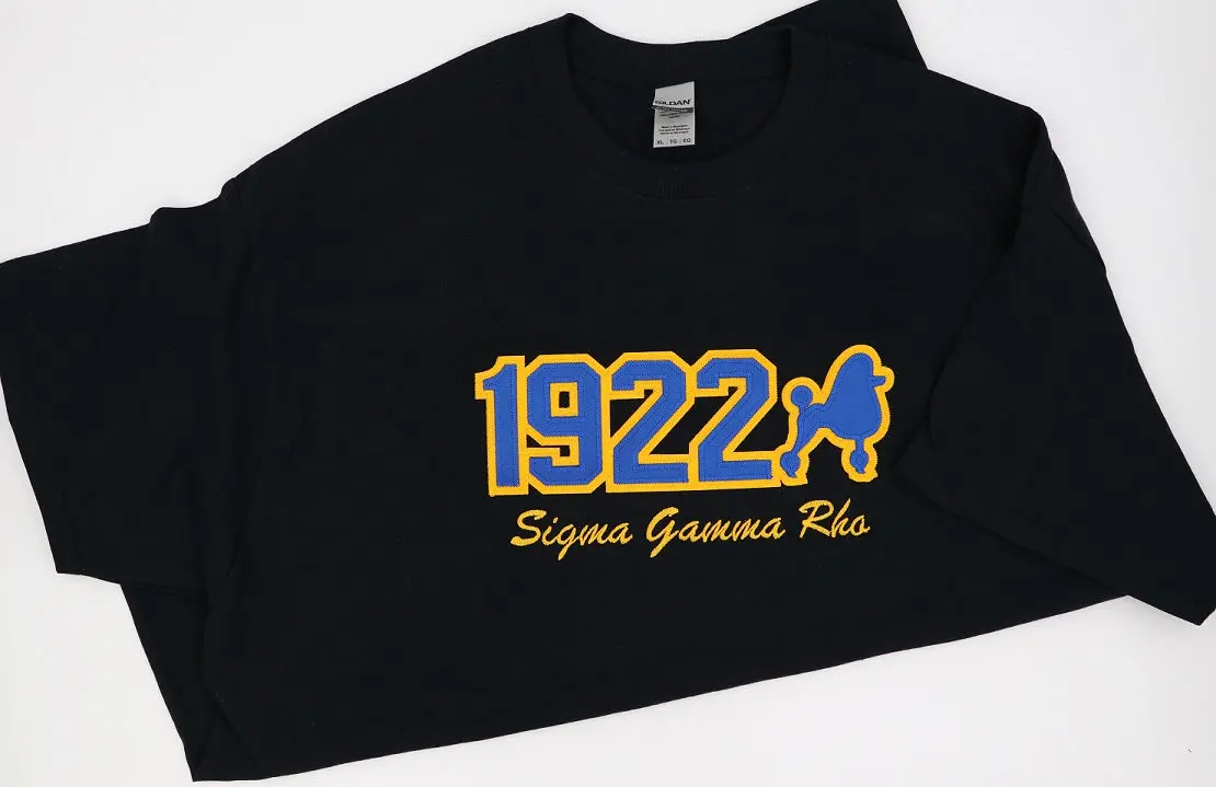 Sigma Gamma Rho 1922 Mascot Word Tee 1