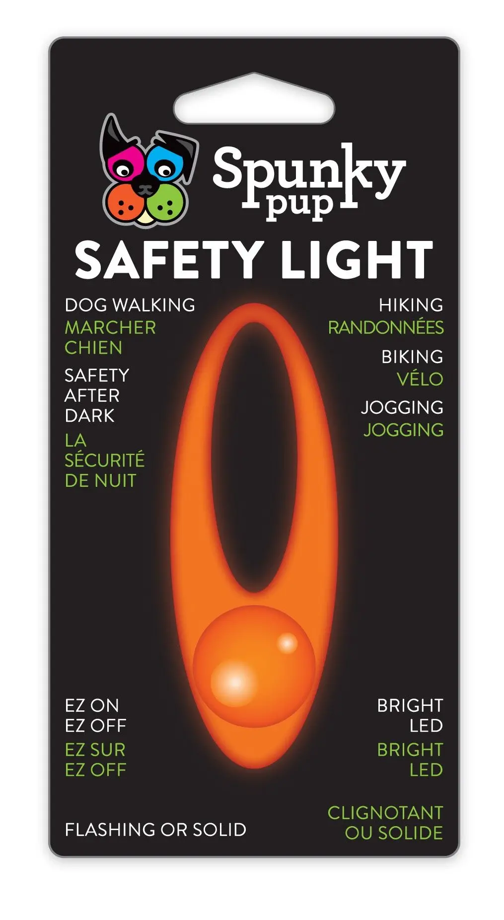 Spunky Pup | Flash And Glow Safety Light 1