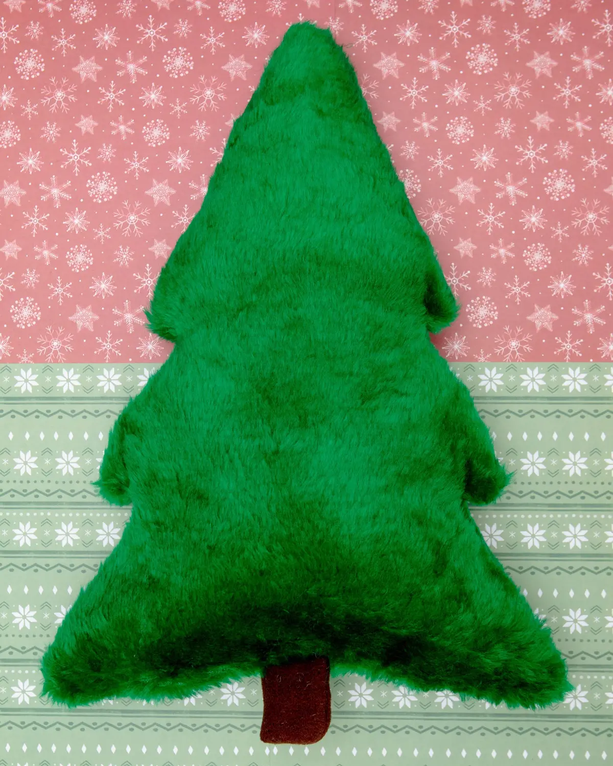 Evergreen Tree Plush Dog Toy (Made In The Usa) (Final Sale) 1