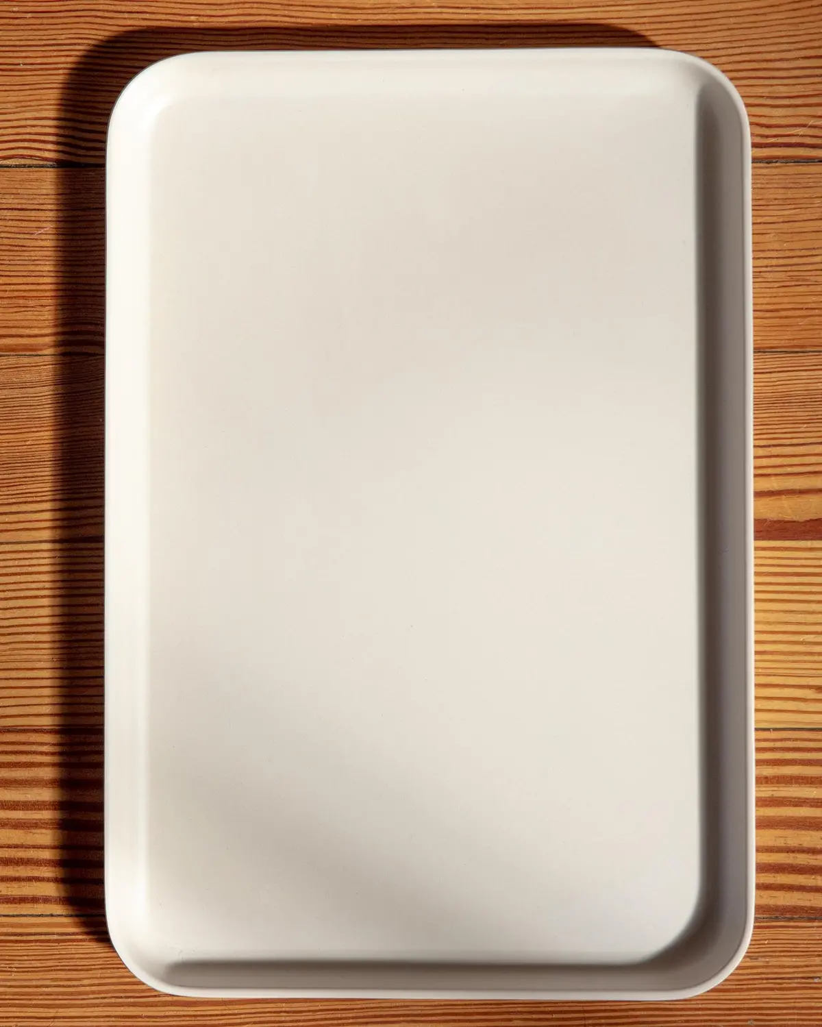 Fresco Dog Bowl Tray In White 1