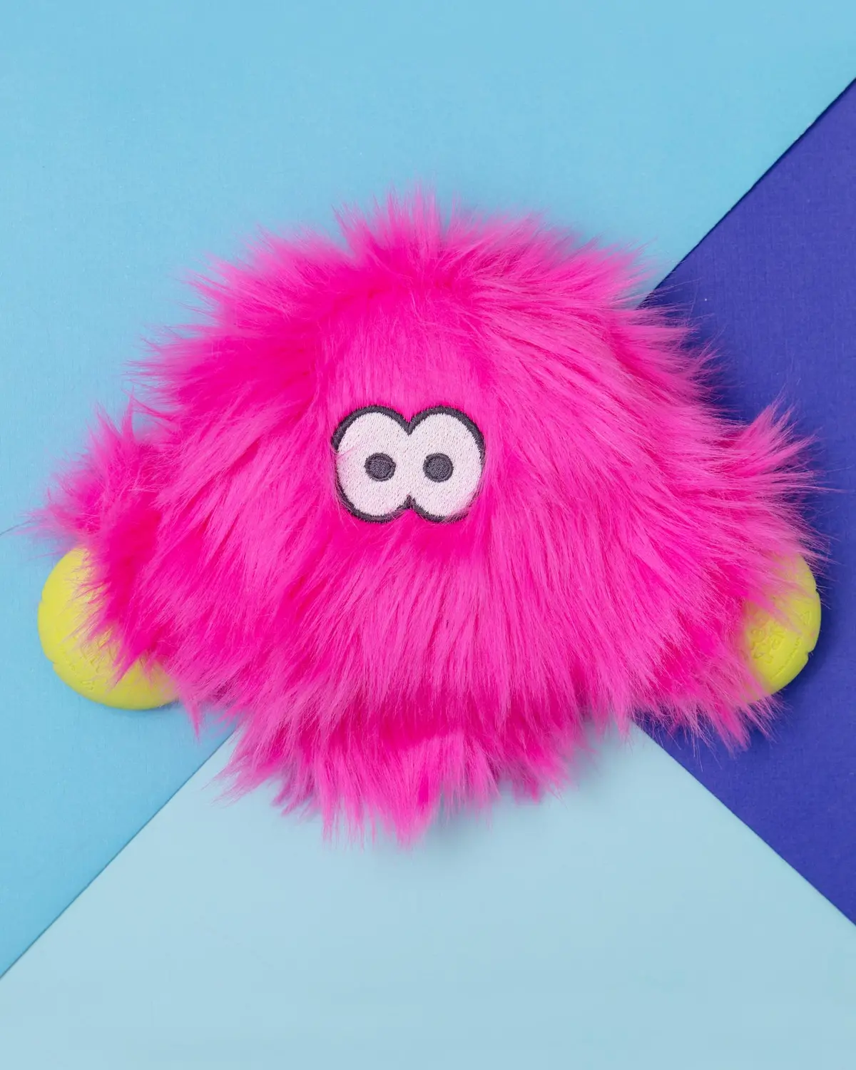 Taylor Durable Dog Plush Toy In Hot Pink (Made In The Usa) 1