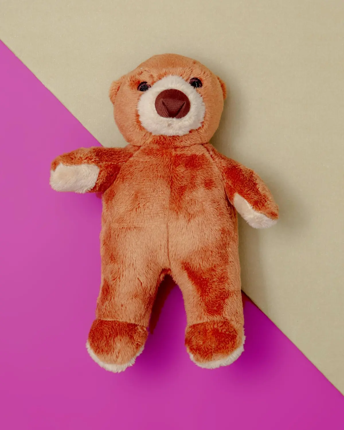 Cubby Bear Plush Squeaky Dog Toy 1