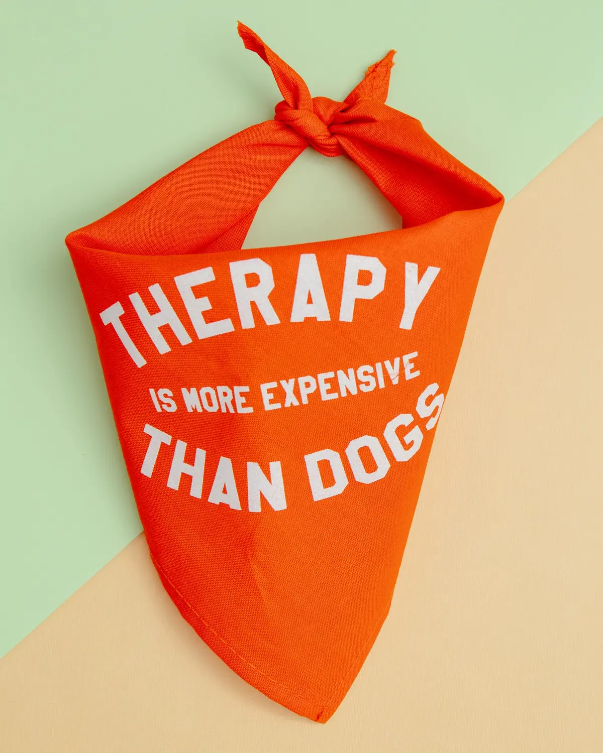 Therapy Is More Expensive Than Dogs Bandana<Br>(Made In The Usa) (Final Sale) 1