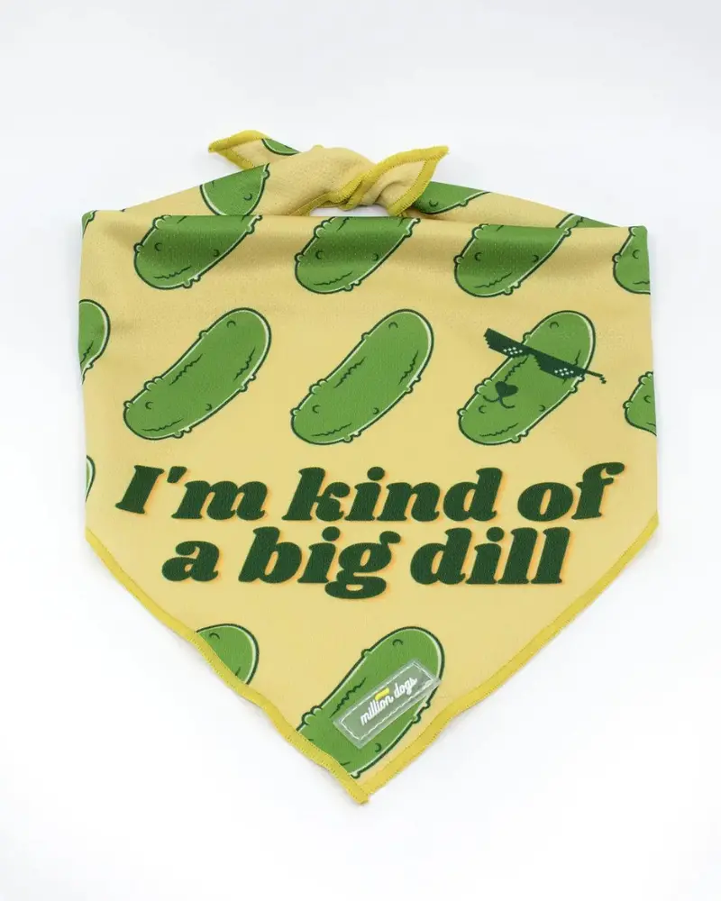 Big Dill Cooling Dog Bandana (Made In The Usa) (Clearance) 1