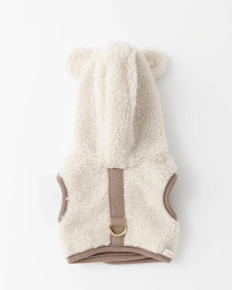 Fuzzy Bear Hoodie Dog Harness (Final Sale) 1