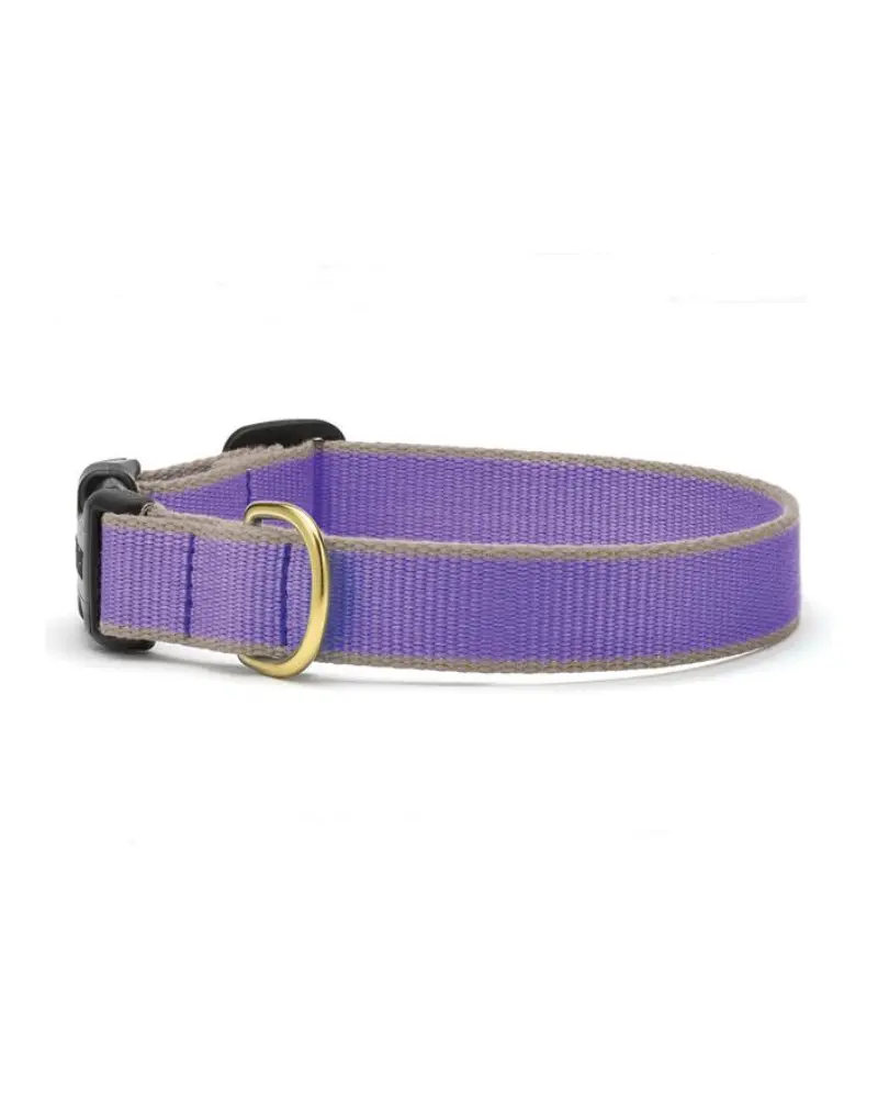 Color Market Bamboo Dog Collar In Lavender (Made In The Usa) 1