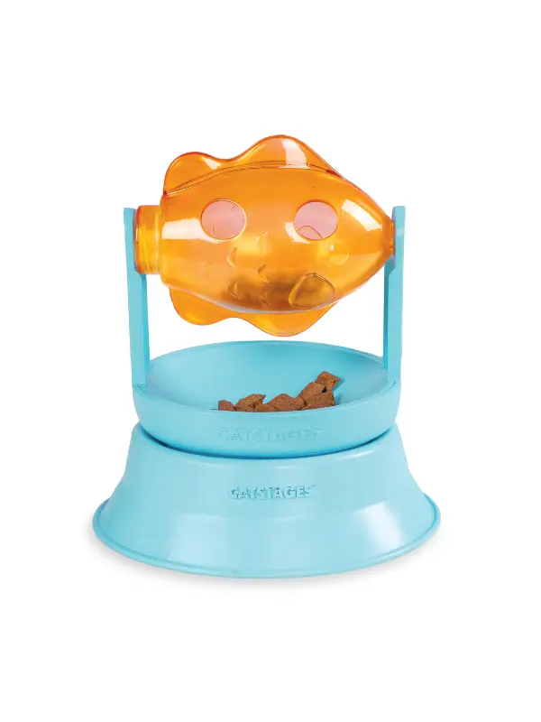 Spin The Fish Cat Treat Toy 1