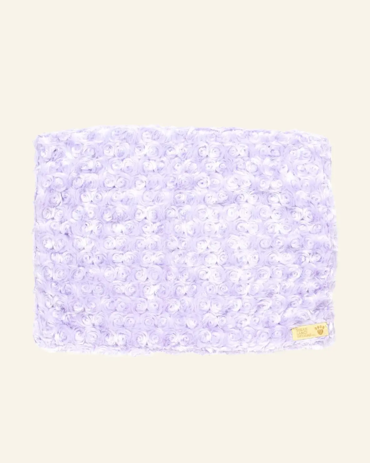 French Lavender Curly Sue Dog Plush Blanket (Made In The Usa) 1