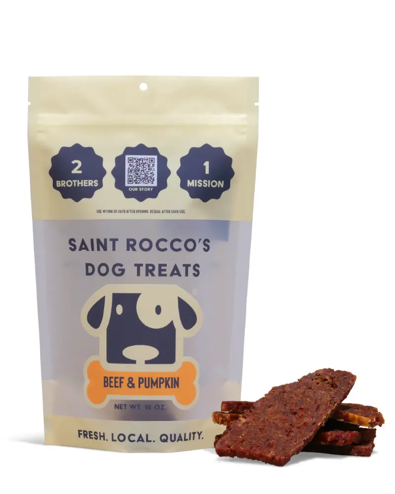 Beef & Pumpkin Dog Treats 1