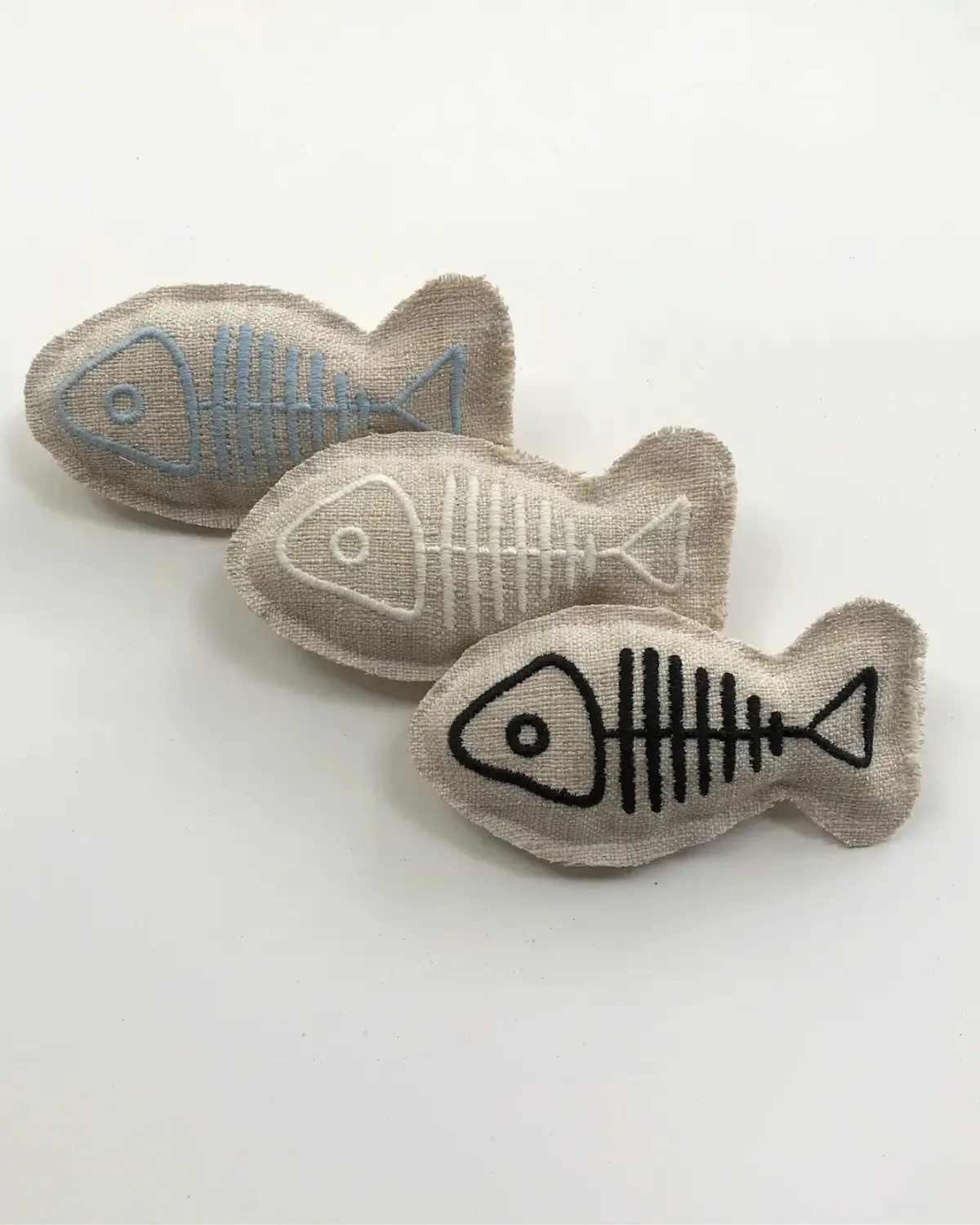 Beige Fish Catnip Toy 1