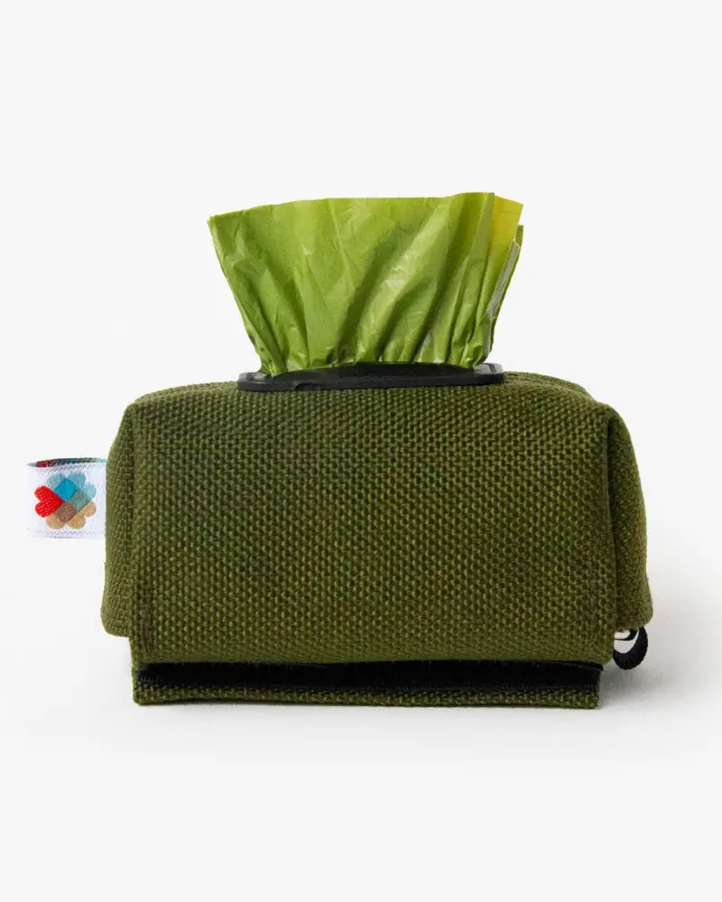 Funston Poo-Bag Dispenser In Olive Green 1