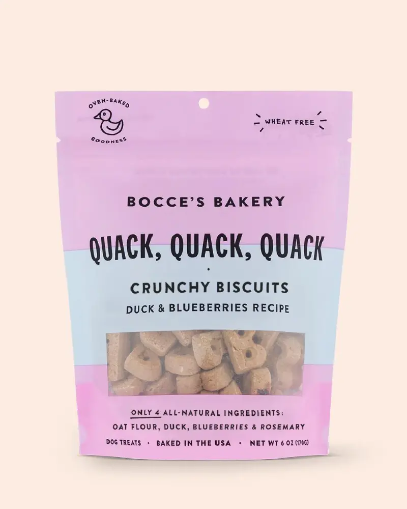 Quack Quack Quack Crunchy Dog Biscuit Treats 1