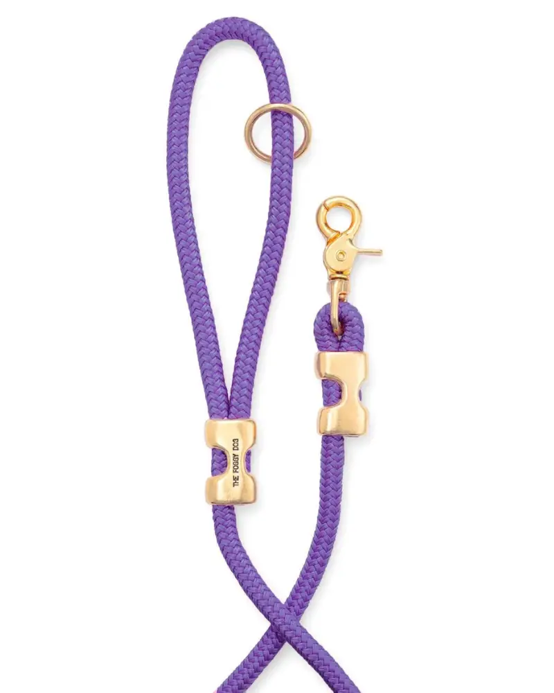 Violet Marine Rope Dog Leash (Made In The Usa) (Final Sale) 1