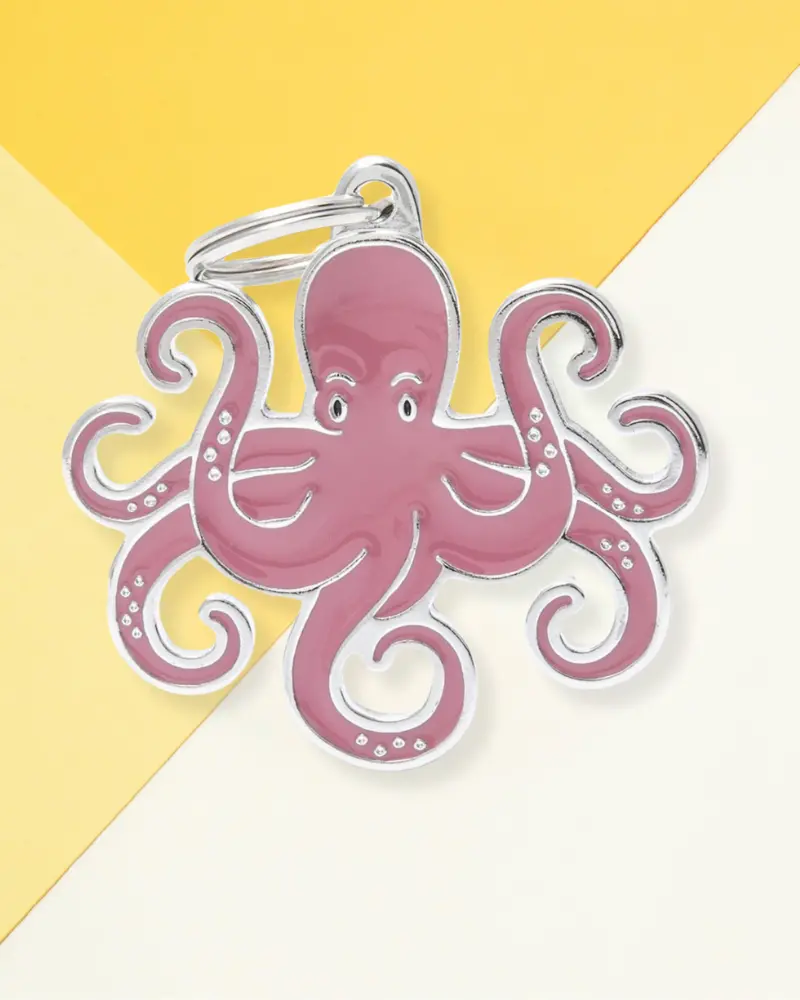 Octopus Custom Pet Id Tag 1