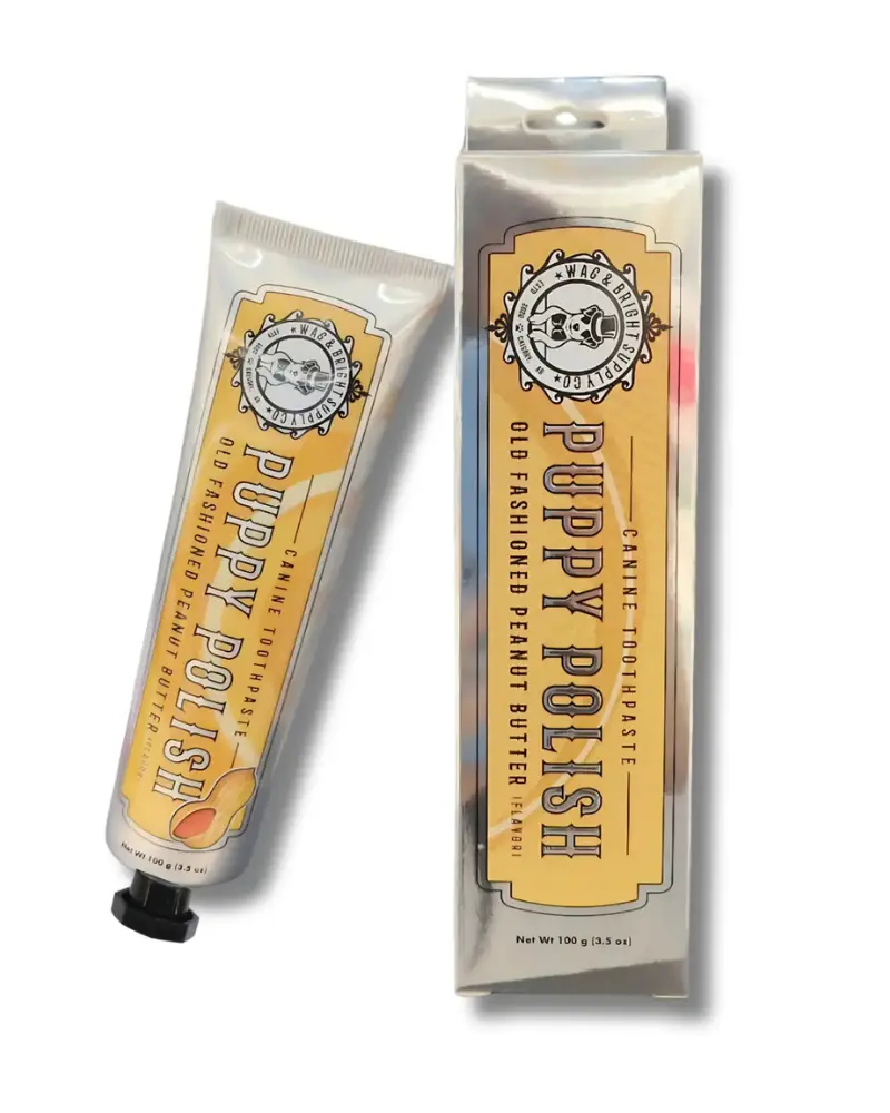 Puppy Polish Toothpaste In Old Fashioned Peanut Butter 1