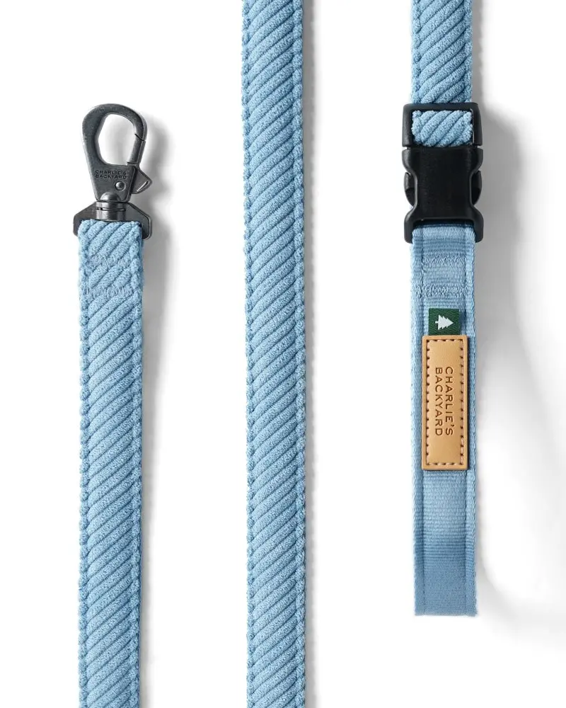 "Roy" Corduroy Adjustable Dog Leash 1