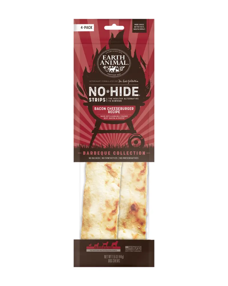 No-Hide Barbeque Collection Bacon Cheeseburger Strips 1
