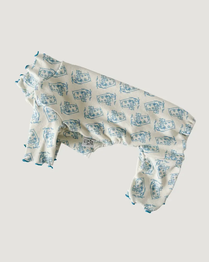 All-In-One Sleeping Time Dog Onesie (Final Sale) 1