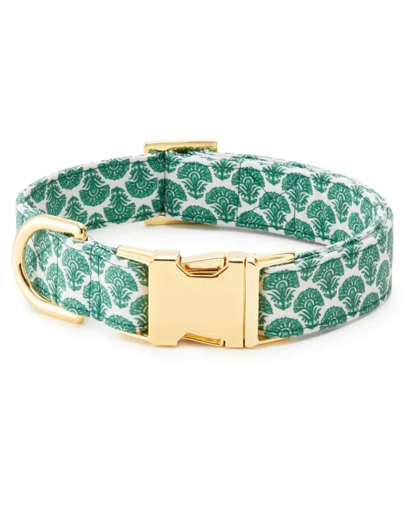 Verde Boho Dog Collar (Made In The Usa) (Final Sale) 1