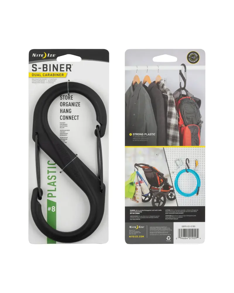 S-Biner Plastic Dual Carabiner 1