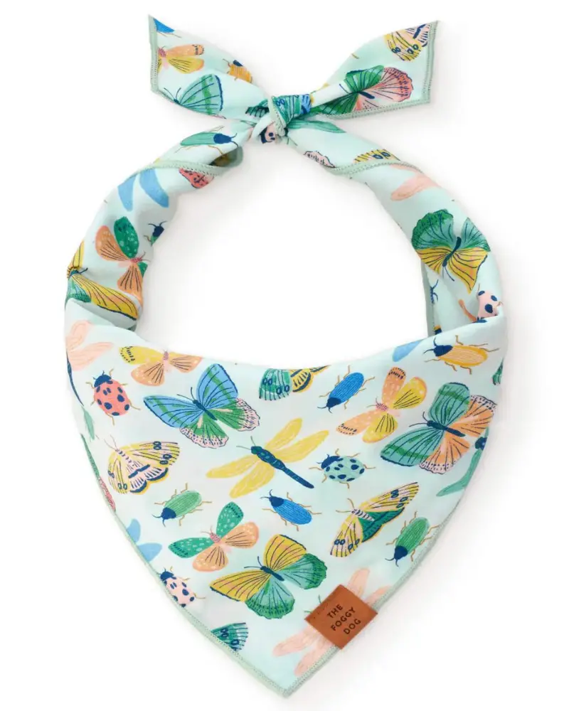 Cute As A Bug Spring Dog Bandana 1