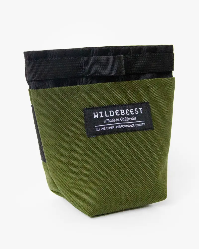 Alamo Dog Treat Pouch In Olive Green 1