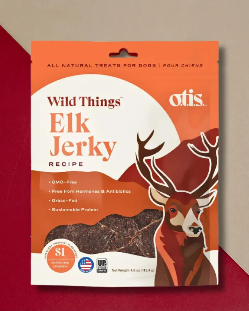 Wild Things Elk Jerky Dog Treat 1