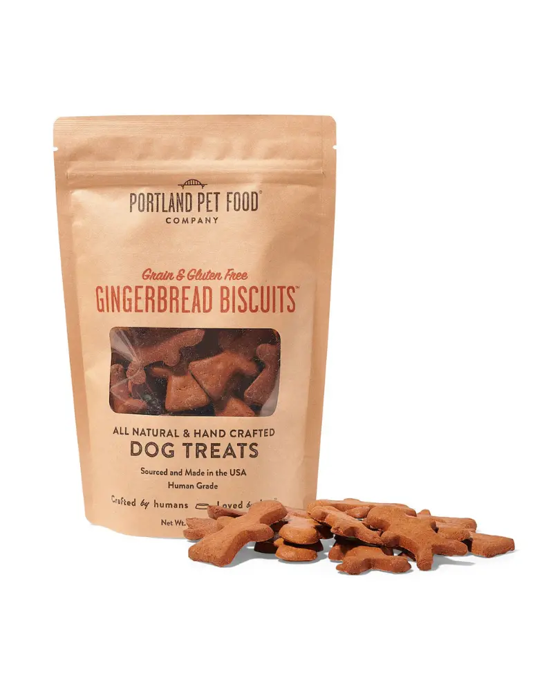 Gingerbread Dog Biscuits Treats (Grain & Gluten Free) 1