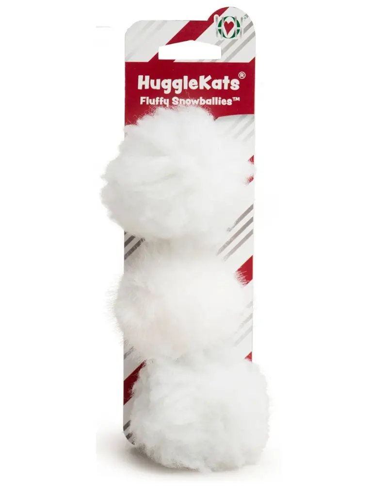 Nordic Frost Fluffy Snowballies Plush Catnip Toy (3-Pack) 1