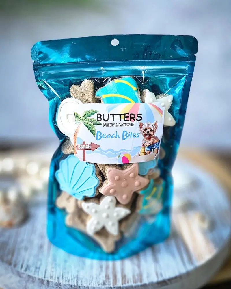 Beach Bites Peanut Butter Dog Treats 1
