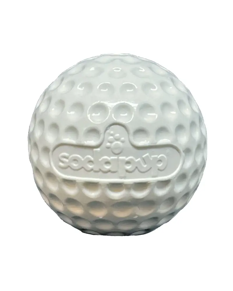 Rubber Golf Ball Enrichment Dog Toy (Made In The Usa) 1
