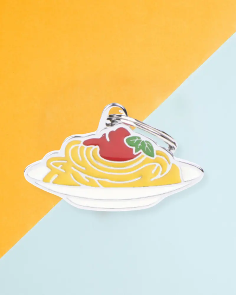 Spaghetti Custom Pet Id Tag 1